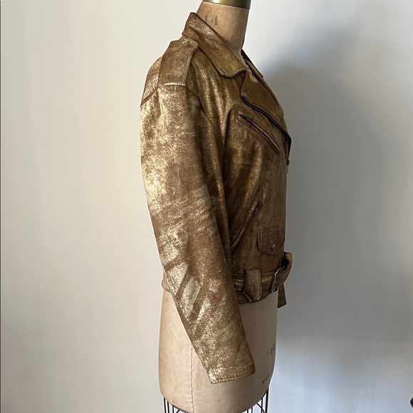 1980’s Vintage Leather Motorcycle Jacket - Picture 8 of 16